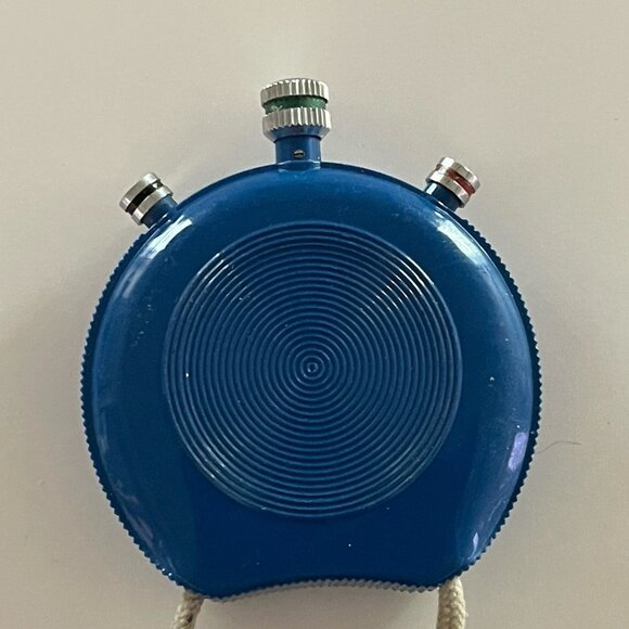 Vintage ARISTO APOLLO 412 Stop Watch Blue Swiss Made WORKING - Picture 11 of 13